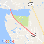 GYM to Bridge route map