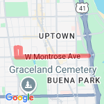 25 Minute Run Montrose route map