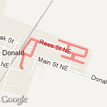 Donald Short route map