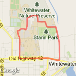 2,75 miles route map