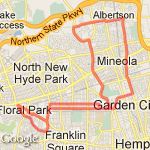 9/27/12 18 Miles route map