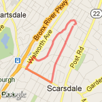 2.2 miles desde beewster route map