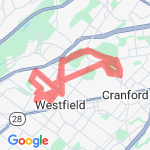 15 Mile Run route map