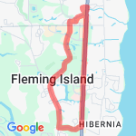 Publix to Publix route map