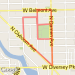 2 miie hamilin park route map