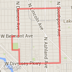 addison southport run route map