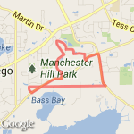 54 min route route map