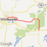 Back yard Bikes route map