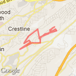 5 mile Stone River Trail  Loop route map