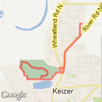 McNary and Back route map