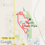 5 mile route route map