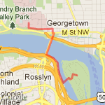 Teddy Roosevelt  route map