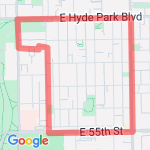 2 Mile HP run route map