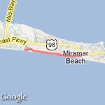 Crab trap to Winn Dixie route map