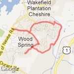 Bedford/Greenway route map