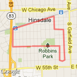 3.07 to Washington route map