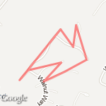 Neighborhood route map