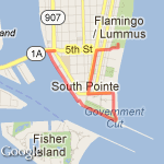 LMH Course Option 6  route map