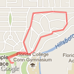 2 mile route route map