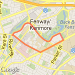 fenway-mfa-longwood=pilgrim route map