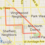 Deutsch Dash  route map