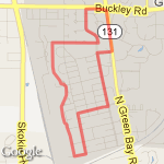 5k practice route map