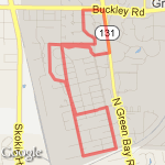 alternate run route map