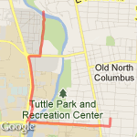 wetlands from norwich and tuller route map