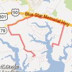 5 1/2 mile run route map