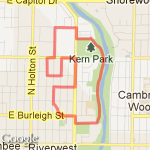 Trail Route  route map