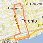 Holiday Inn route map