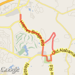 6 Mile - St. Brigid Run route map