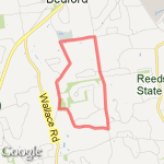 Bedford High School route map