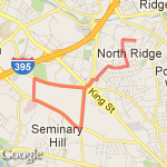 Seminary 5.79 route map