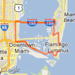 LM Half Full Short Course route map