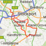 chadle poynton route map