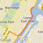 east river run route map