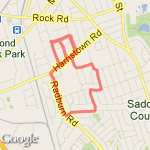 Jeff's Friday / Sunday GR Run route map