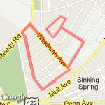 5k trainer route map