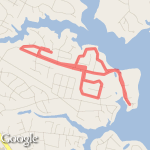 4 mile arundel/double whitehurst loop route map