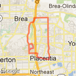 10.82 fullerton bike path route map
