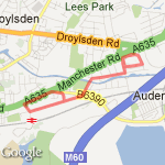 run to park  route map