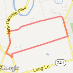 block- 5k! route map