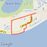 casa ybel-beach to algiers route map