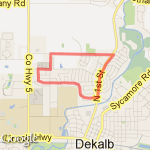 3.88 miles  route map