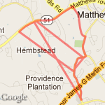 Siskey 101312 route map