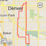 10/10/12 - Ramble route map