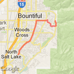 To the Temple and back route map