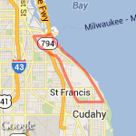 Alterra Bay View Lake Run route map