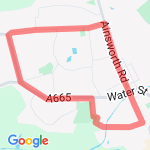 Turks Road run route map